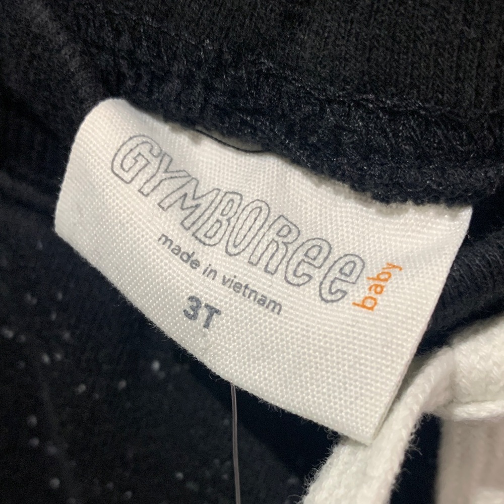 Kids Black Jogger Pants 3T - Picture 4 of 4